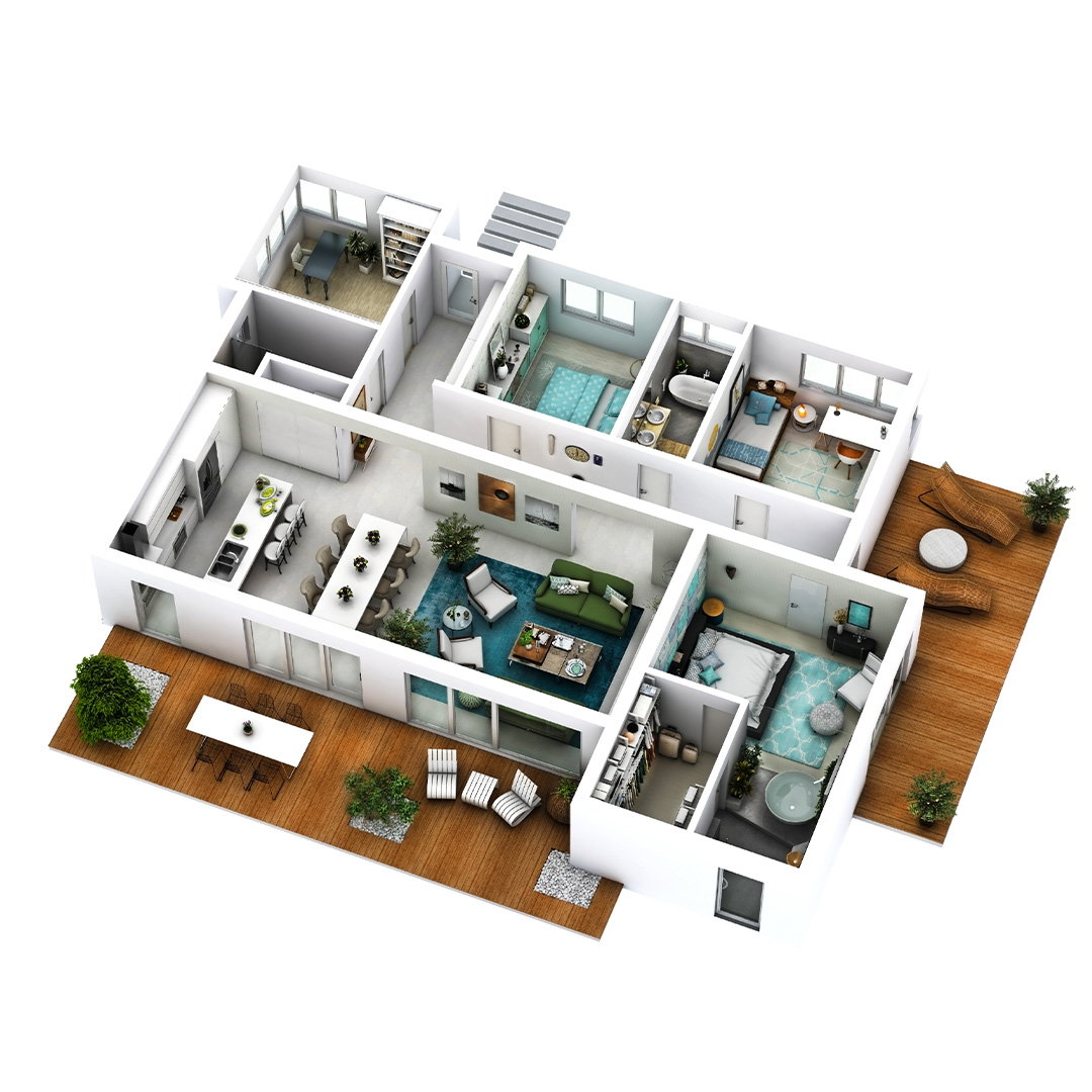 house blueprint graphic