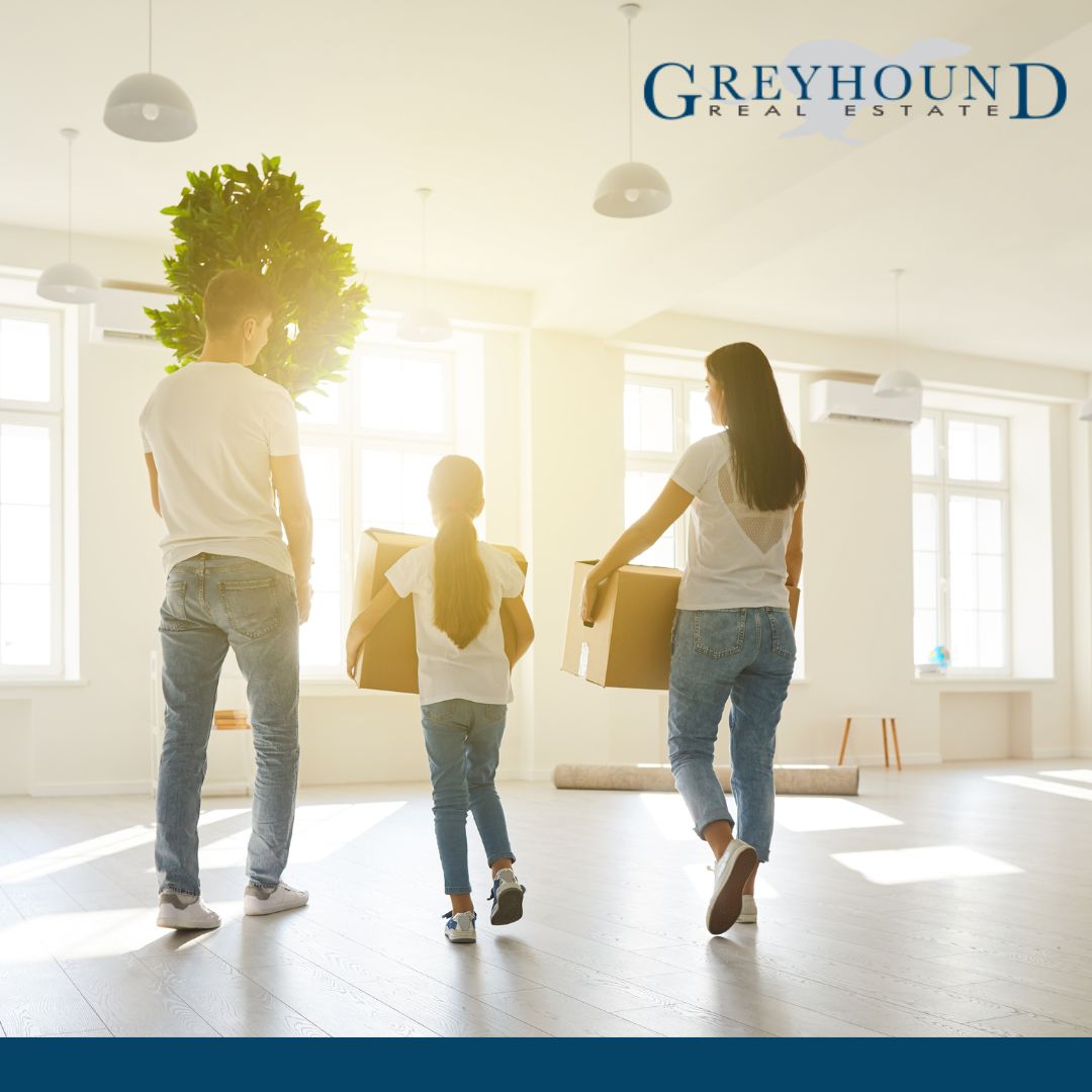 family moving into home