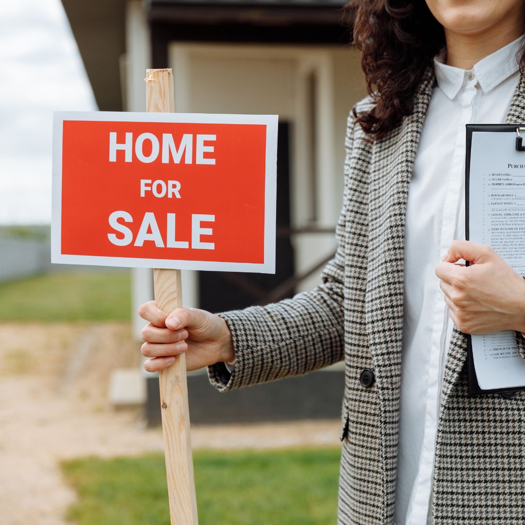 home for sale sign
