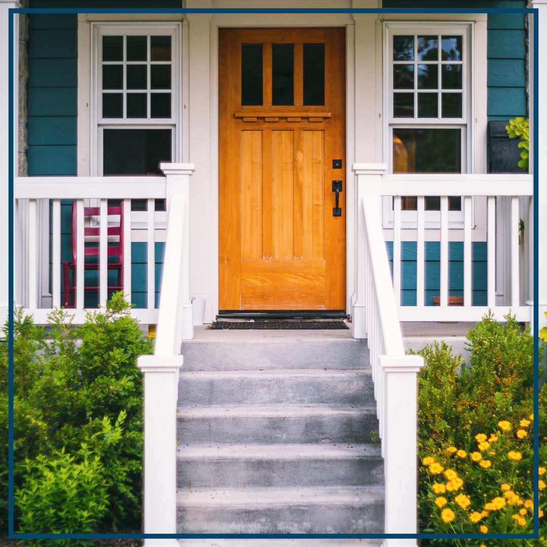front of home